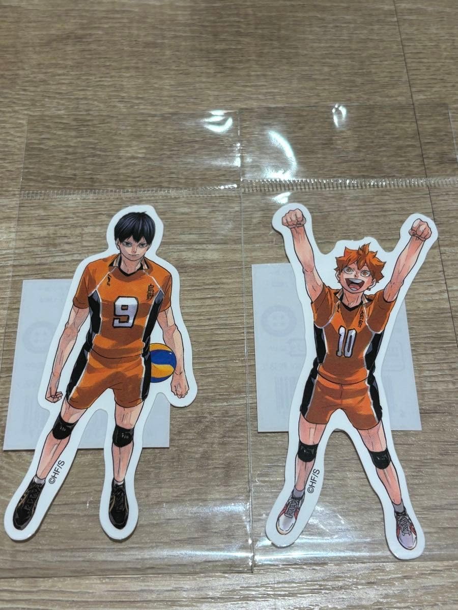 Amazon.co.jp: ハイキュー ダイカットステッカー 日向翔陽 影山